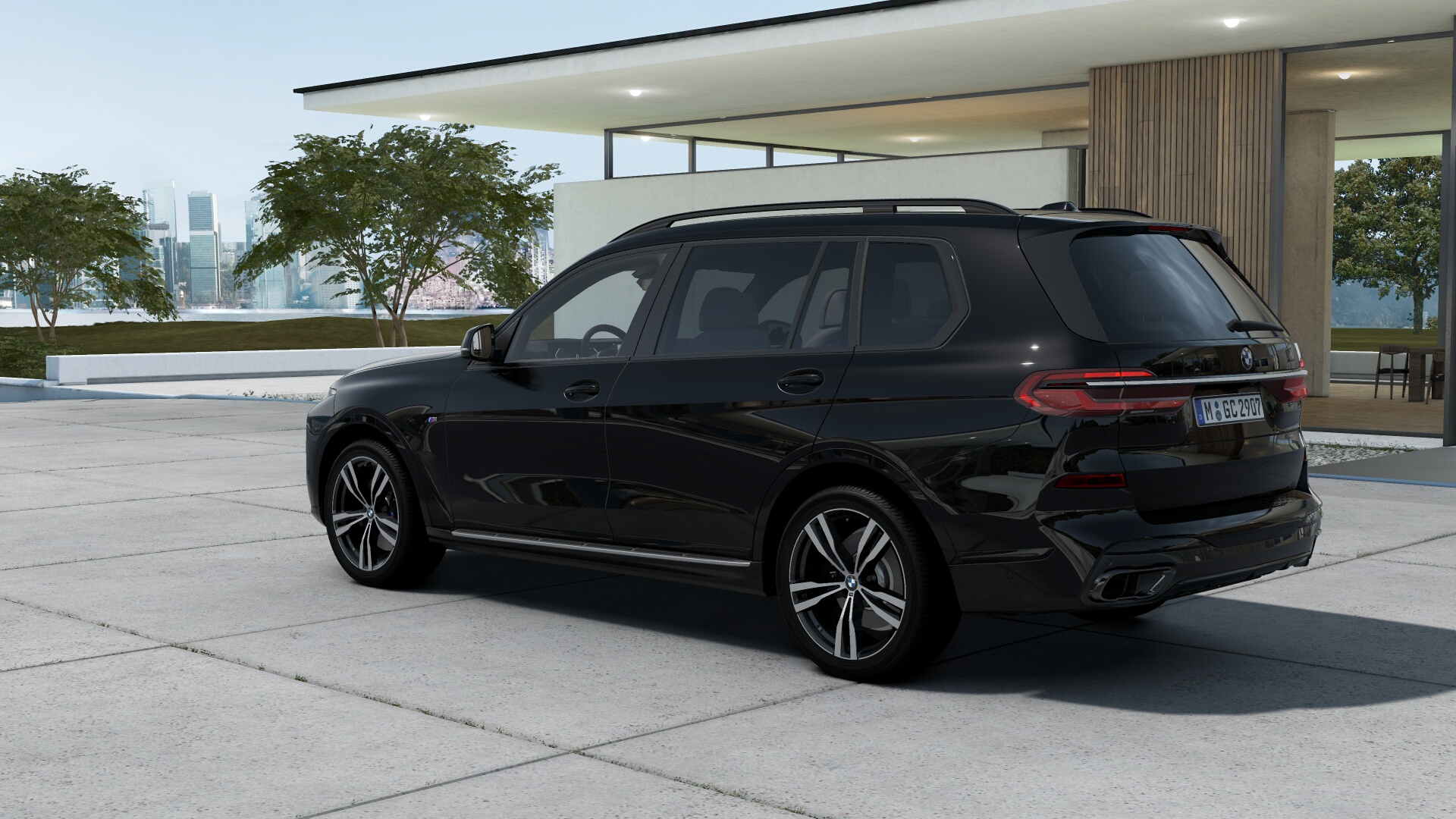 BMW X7 40d xDrive Msport | FACELIFT | SKLADEM | nové české auto ihned k předání | nejoblíbenější velké SUV s naftovým motorem 340 koní | černá s bílou kůží | super výbava | skvělá cena | nákup online | AUTOiBUY.com